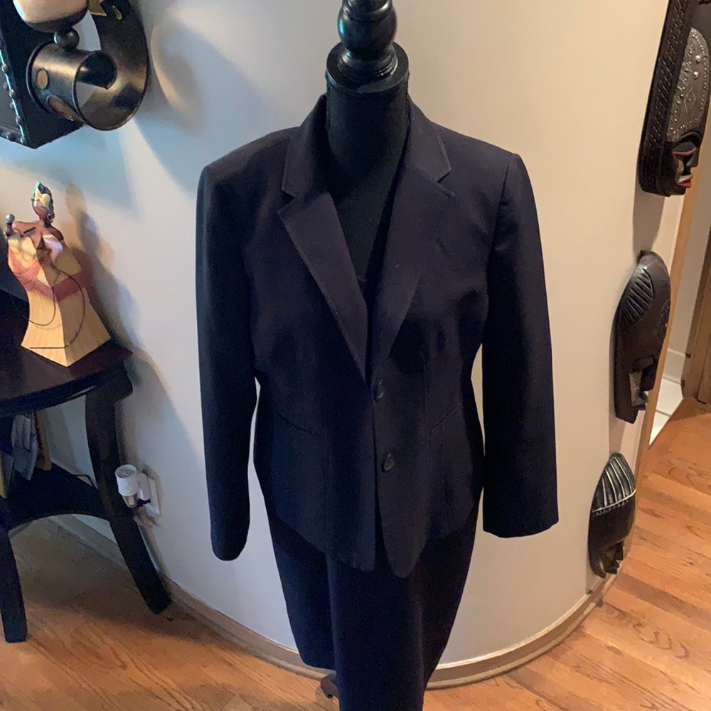Black Kasper W 10 Dress and Jacket